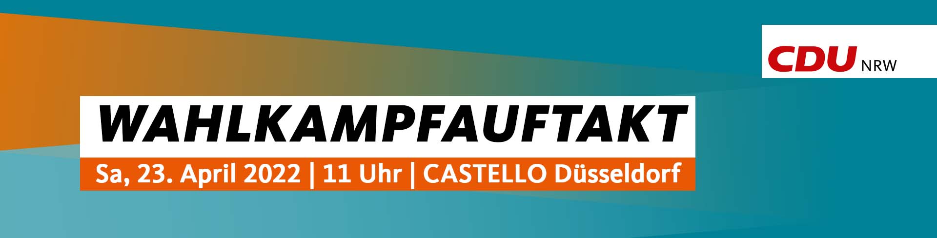 Wahlkampfauftakt am 23. April 2022