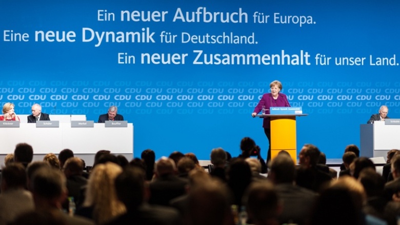 CDU-Parteitag stimmt für Koalitionsvertrag mit SPD