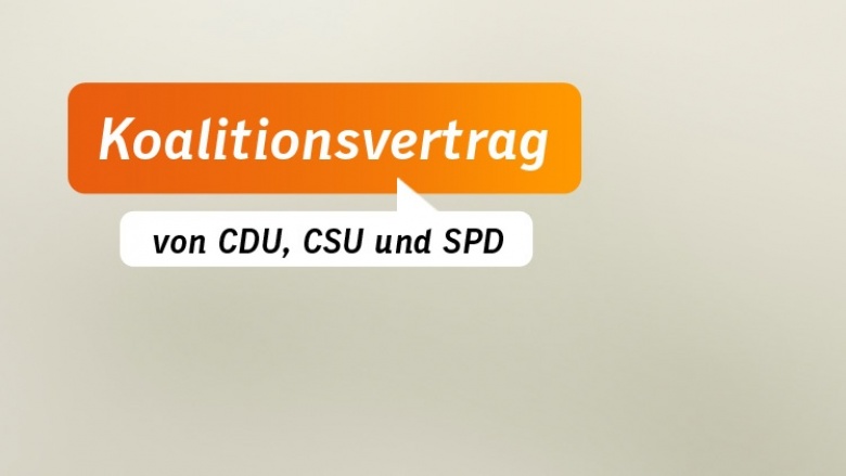 Koalitionsvertrag Koalitionsvertrag