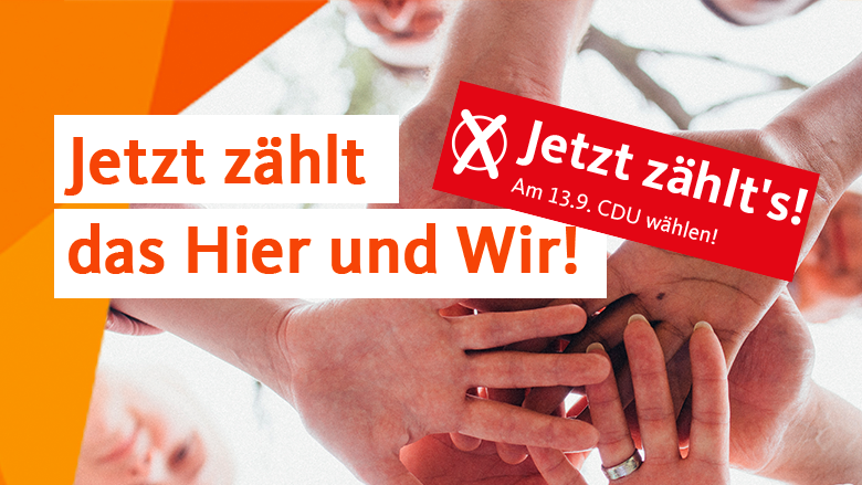 Jetzt zählt das Hier und Wir! Jetzt zählt das Hier und Wir!
