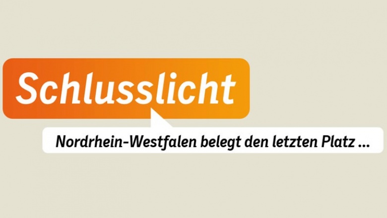 Aktualisierte Schlusslichtbilanz: Nordrhein-Westfalen wird unter Wert regiert! Aktualisierte Schlusslichtbilanz: Nordrhein-Westfalen wird unter Wert regiert!