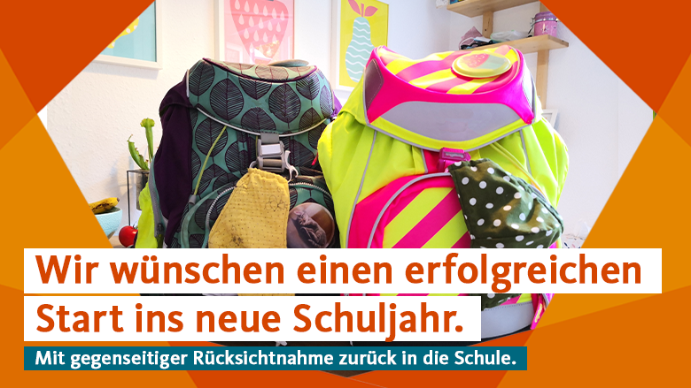 Wir wünschen einen guten Start ins neue Schuljahr!