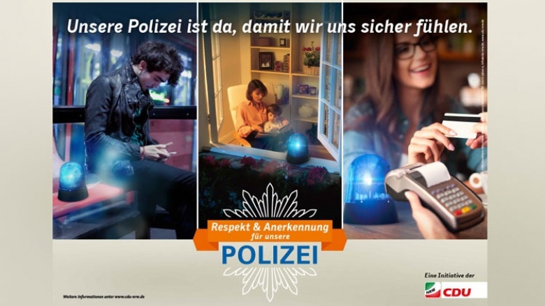 Respekt und Anerkennung für unsere Polizei!