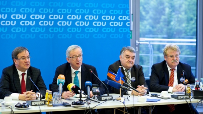 Laschet, Junker, Reul und Brok