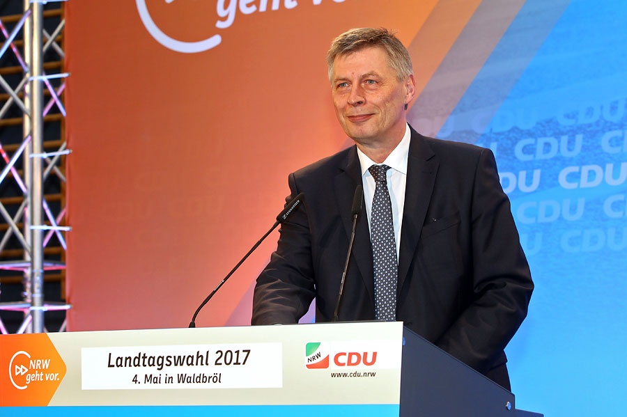 Angela Merkel und Armin Laschet in Bad Godesberg und Waldbröl