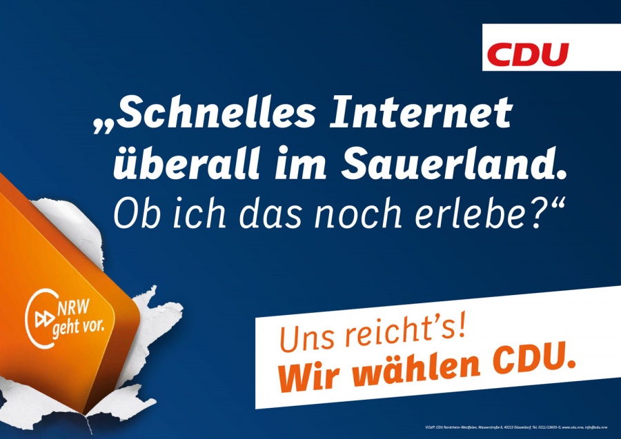 Landtagswahl: Großflächenmotive und Grundausstattung