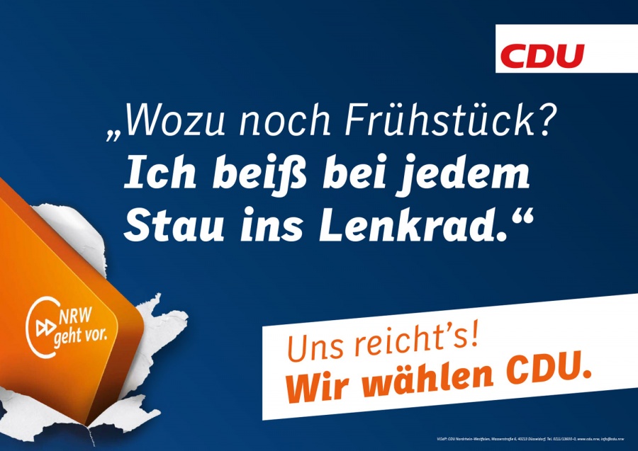 Landtagswahl: Großflächenmotive und Grundausstattung