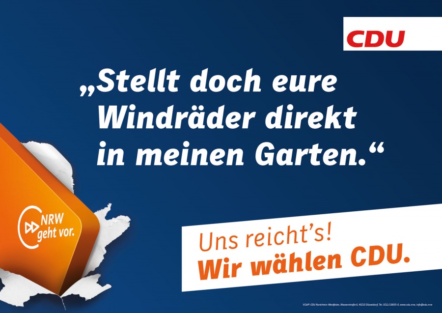 Landtagswahl: Großflächenmotive und Grundausstattung