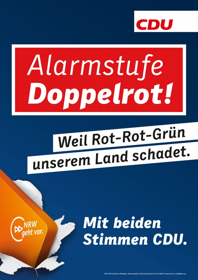 Landtagswahl: Großflächenmotive und Grundausstattung