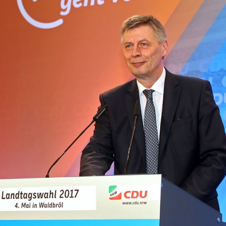 Angela Merkel und Armin Laschet in Bad Godesberg und Waldbröl