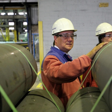 Wirtschaftstour: Laschet bei Trimet