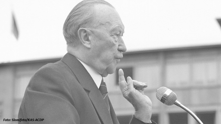 Armin Laschet: „Adenauer war Wegbereiter der Europäischen Integration. Sein Erbe ist aktueller denn je.“