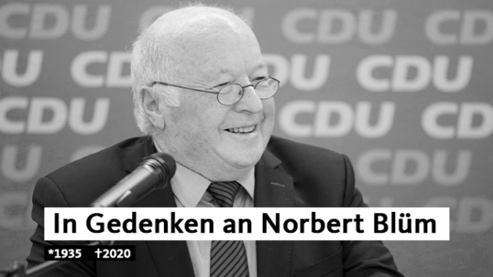 Zum Tod von Norbert Blüm: „Das soziale Gewissen der CDU“