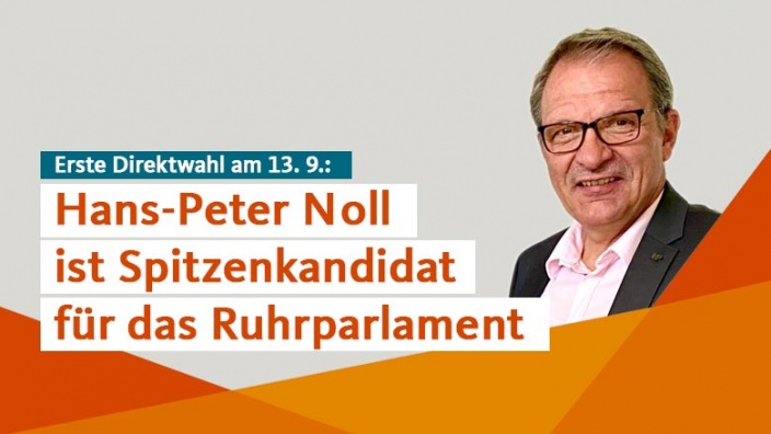 Hans-Peter Noll ist CDU-Spitzenkandidat für das Ruhrparlament
