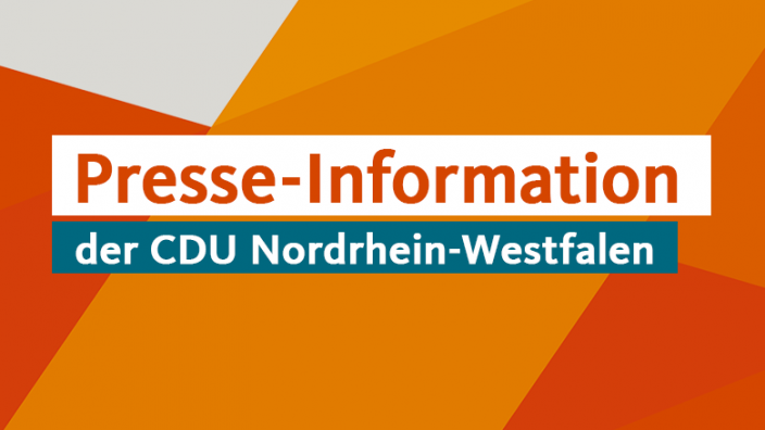 Presse-Information der CDU Nordrhein-Westfalen