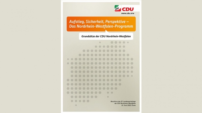 „Aufstieg, Sicherheit, Perspektive – Das Nordrhein-Westfalen-Programm“