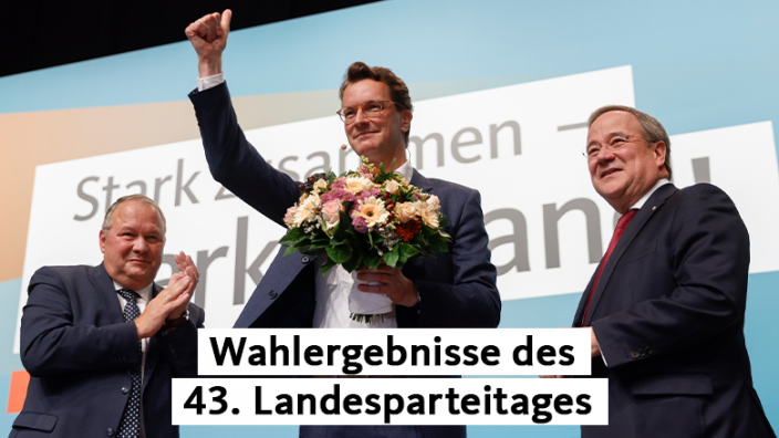 Wahlergebnisse des 43. Landesparteitages der CDU NRW (23.10.2021)